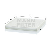 Фильтр салона MANN-FILTER CU 2131